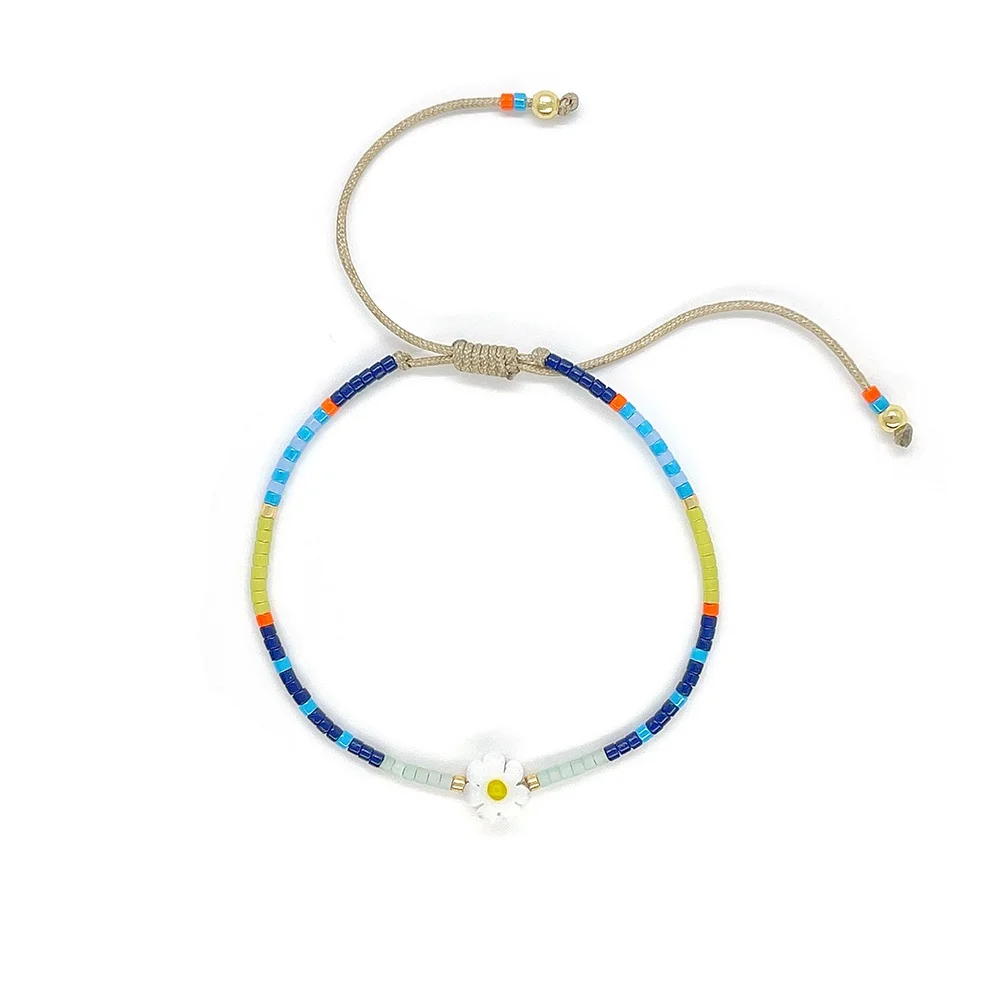 KKBEAD Boho Blumen-Schmuck Miyuki Armbänder Damen Y2K Armband Designer Valentinstag Geschenke Zierliche Dünne Pulseras Schmuckstücke – Detail 6
