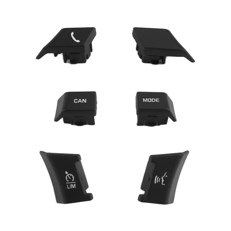 

A20K-для Jaguar XE XEL XF XFL F автомобильный чехол для кнопок переключателя на руле, набор из 6 предметов