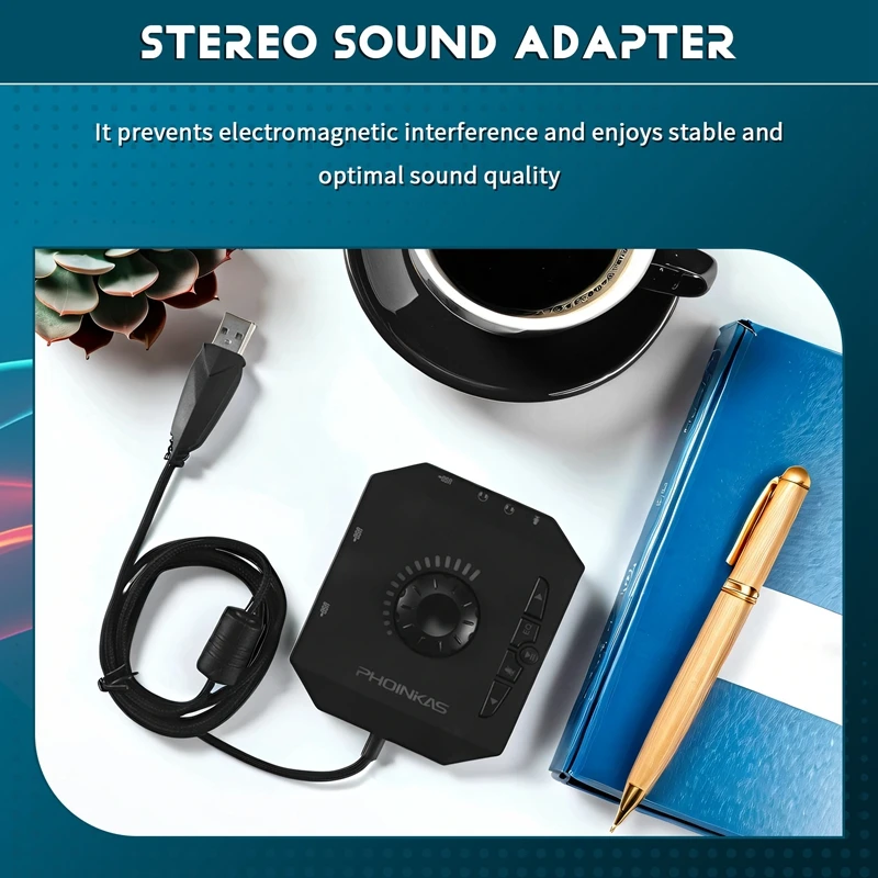 

Top-Rated T10 Multi-Switch Usb Hub Audio Adapter Stereo Card Black