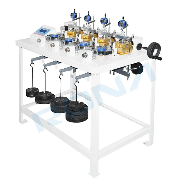 Digital Display Soil Quadruple Direct Shear Test Machine Automation   Testing Apparatus