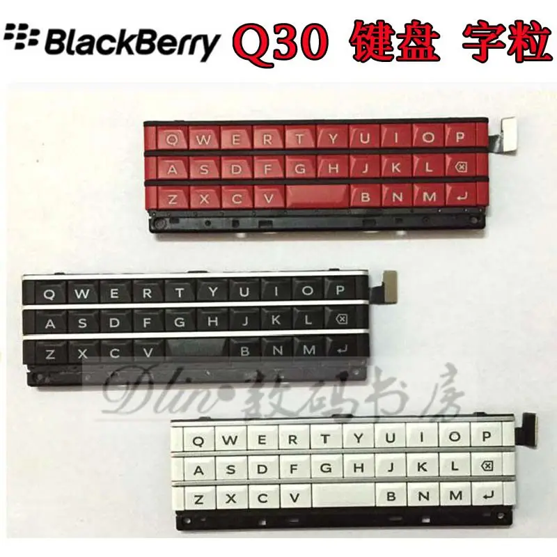 Original Blackberry Classic Q30/Passport Keyboard Assembly with Ribbon Cable Sensitive Touch Keys Mini Keyboard Repair Parts