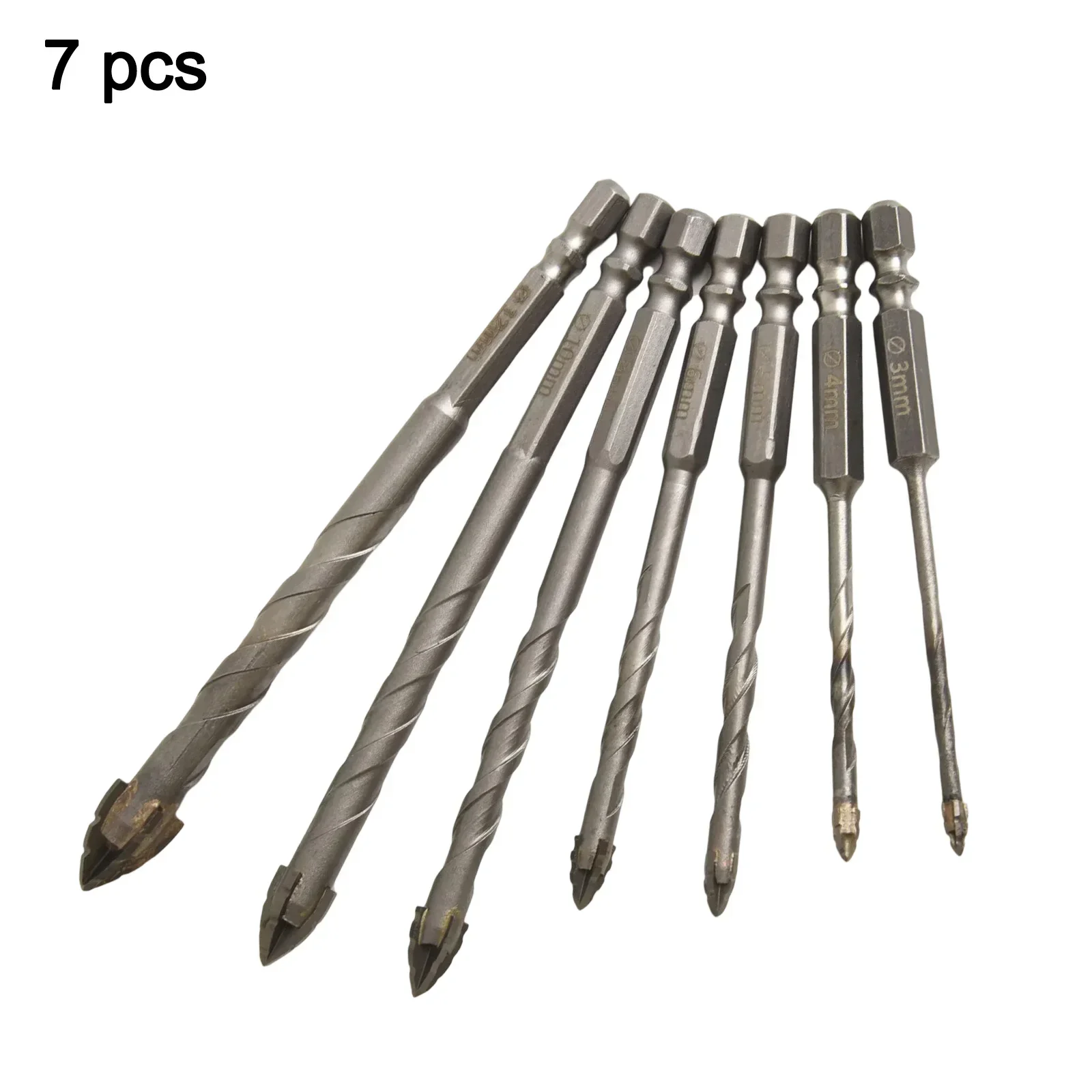 

Carbide Drill Eccentric Drill Bit DIY Projects Vibration Reduction Wide Applicability For Concrete Carbide Drill Bit Set