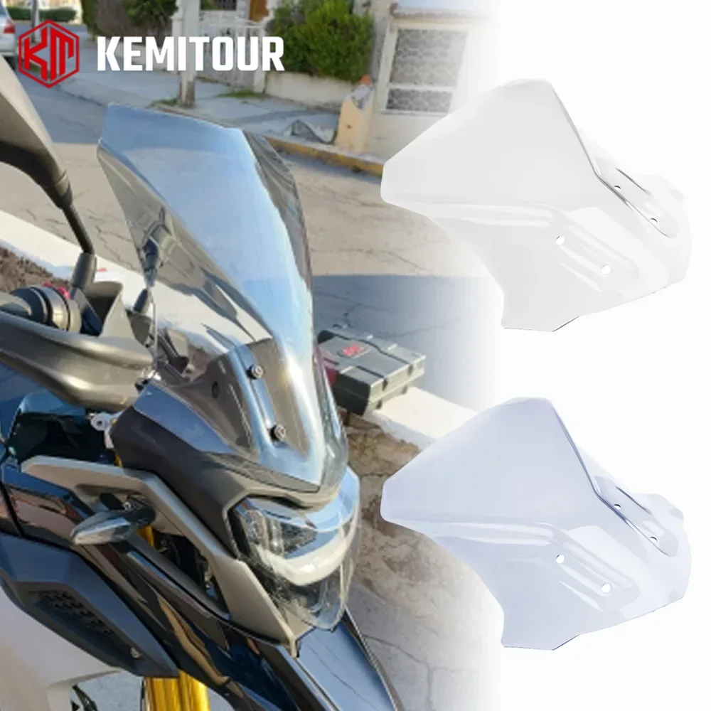 

G310GS Motorcycle Thickened Windshield For BMW G310 GS WindScreen Heighten Wind Deflector G 310GS Screen Motorcycle Accessories