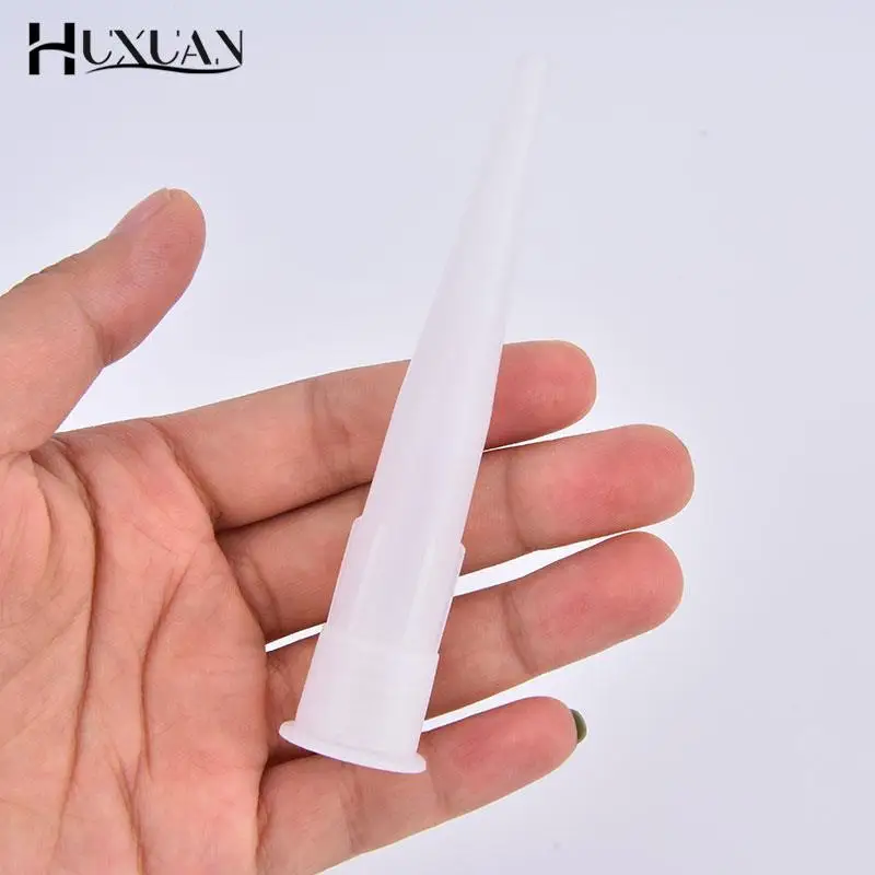 20pcs Universal Caulking Nozzle Glass Glue Tip Mouth Home Construction Tools