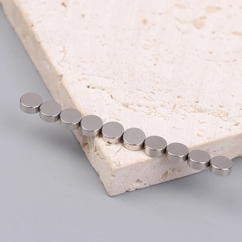 10Pcs Sliver Magnet Magnetic Encoder Magnet Radial Magnetizing Magnet Support AS5600 AS5040 AS5045 AS5047 AS5048 AS5145 AS5147