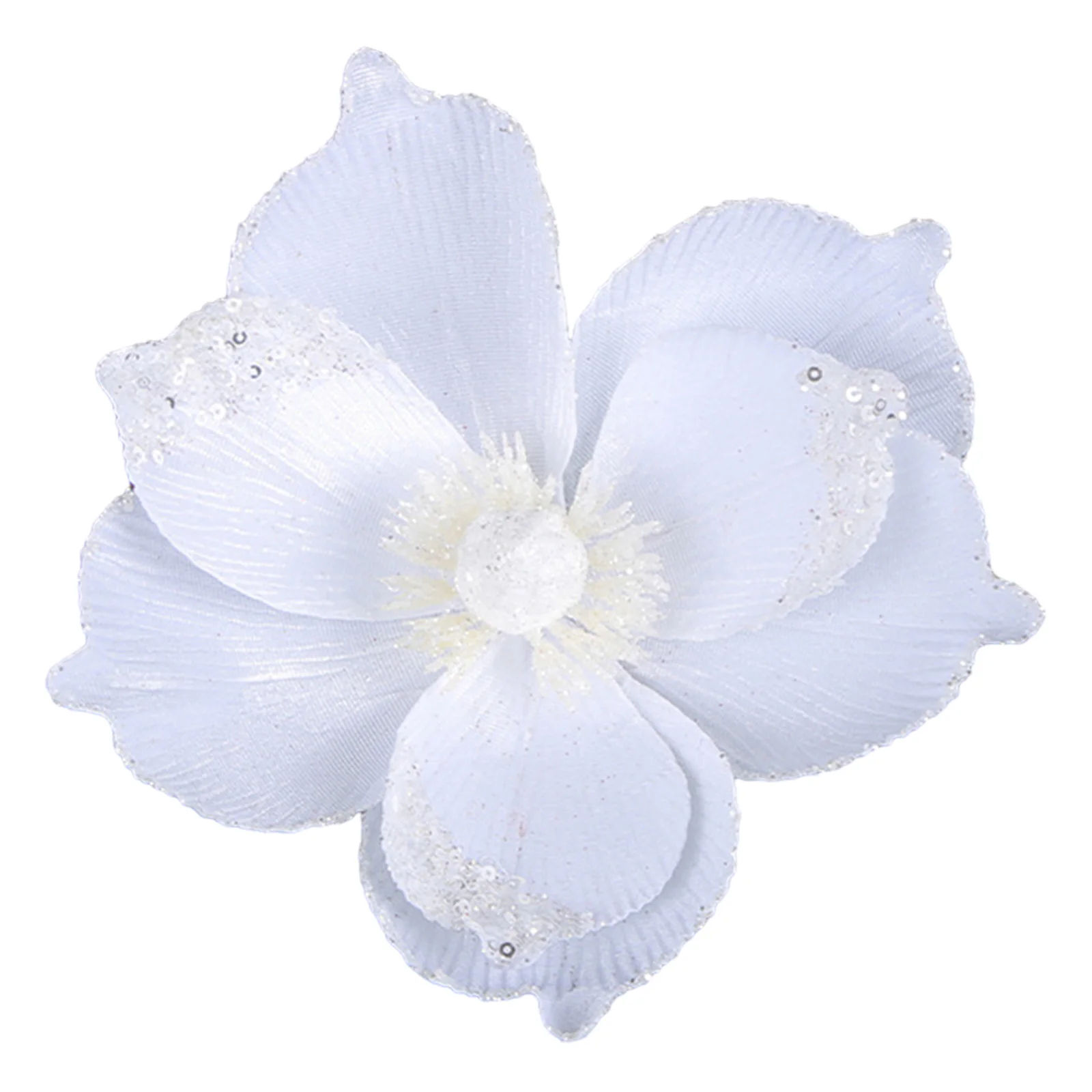 البونسيتة الاصطناعية لعيد الميلاد ، مزيفة ، باقة زهور ، أشجار الكريسماس ديكور الفناء ، زهرة 1: #4