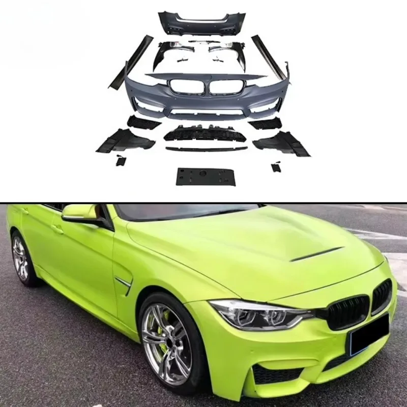 

Car Bumper F30 M3 Body Kit for Series 3 F30 F35 320i 328i 335i Upgraded F30 M3 Style Front Bumper Diffuser