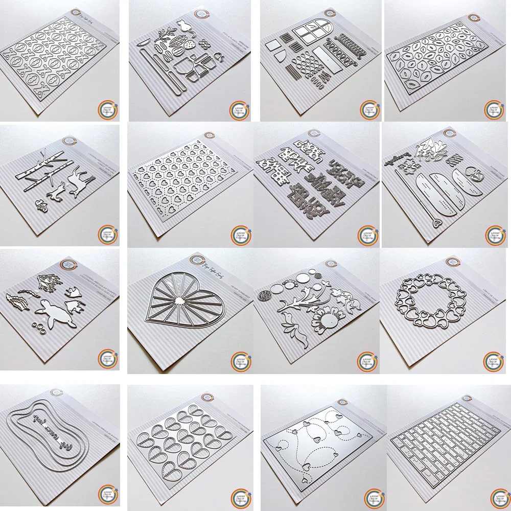 craft metal cutting dies mold  strips sheet scrapbook paper craft knife mold blade punch stencils dice