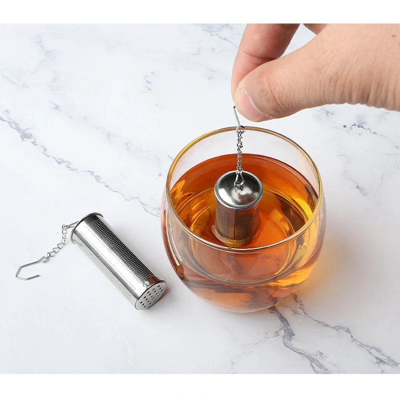 1PC Tea Infuser For Spice Bags Stainless Steel Tea Sieve Infusor Teapot Tableware Service Herb Filter Tools Teaware Tea Strainer