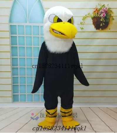 

Furry Eagle Mascot Costumes Animals Cosplay Costumes Cartoon Party Holiday Character Performance Christmas Hawk Maskote Adult