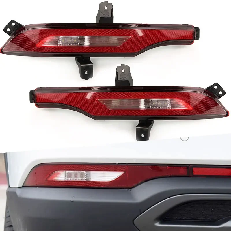 For BAIC X35 Car Rear Fog Lamp Rear Bumper Light Reflector Stop Brake Light Fog Lamp Daytime lamp 2020 2021