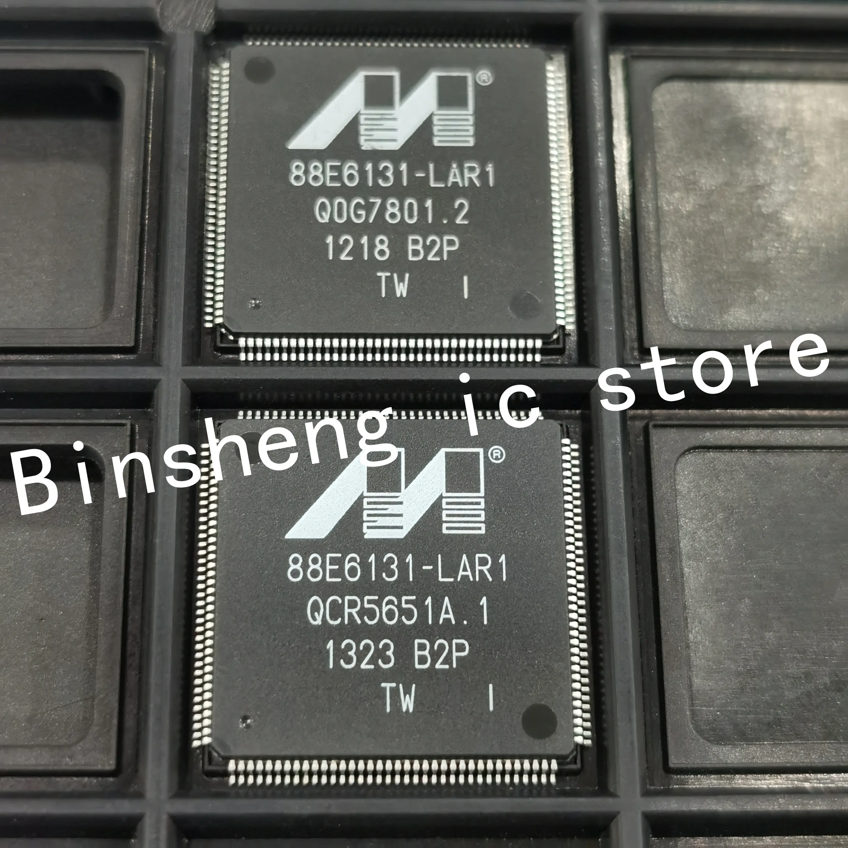 88E6131-LAR1 88E6131-B2-LAR1C000 88E6131-B2-LAR1I000 Gigabit Ethernet Chip QFP144