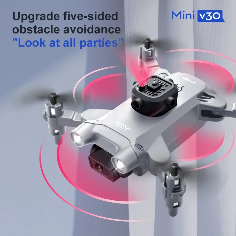 4DRC V30 Mini Drone 4K Professional 1080p HD aerial dual camera WiFi FPV Remote Control Quadcopter RC Helicopter Toy Gift