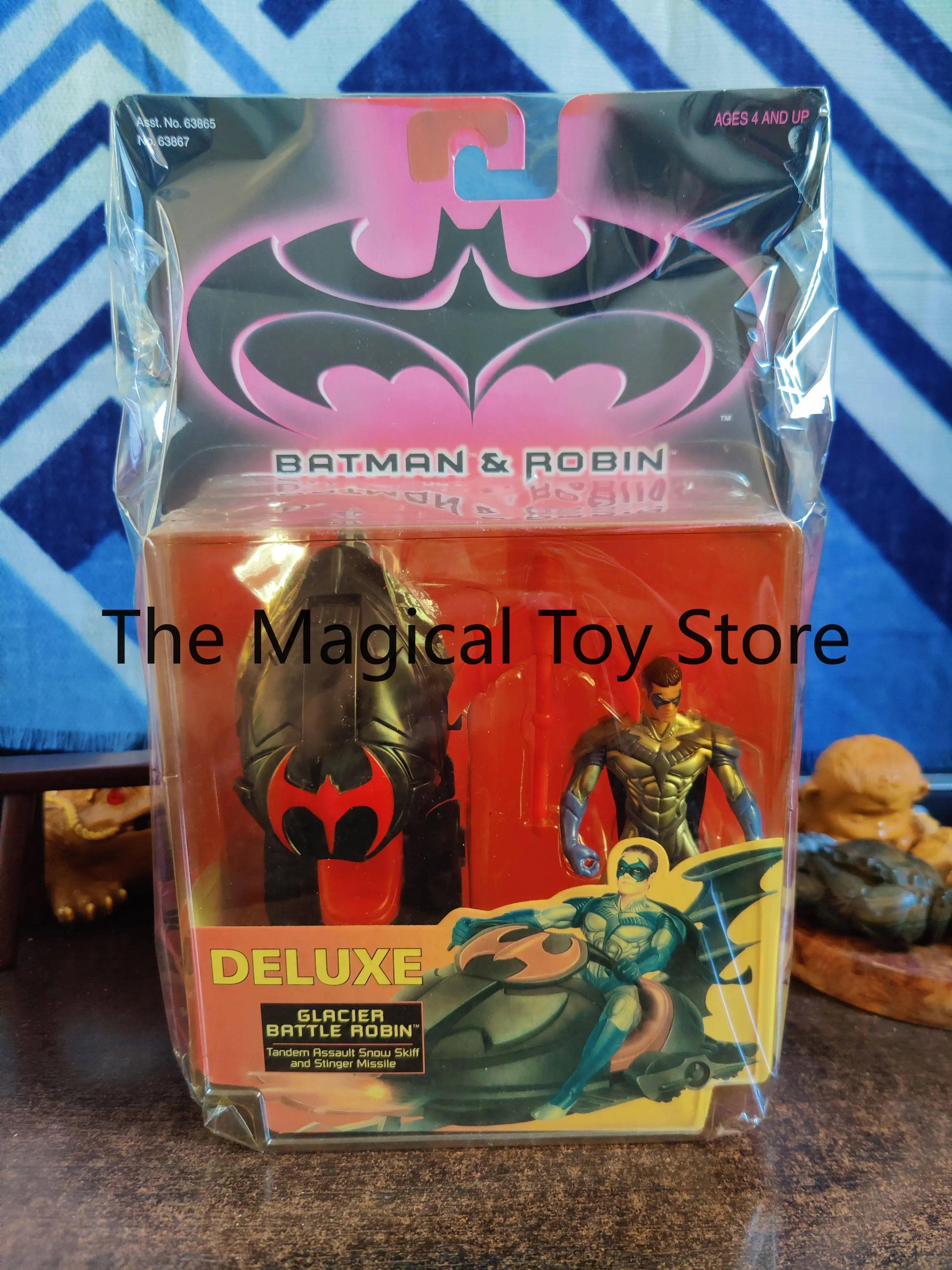 

Original Batman and Robin Deluxe Edition Articulated Action Figure Collectible Model Figurine Display Toy Birthday Gift
