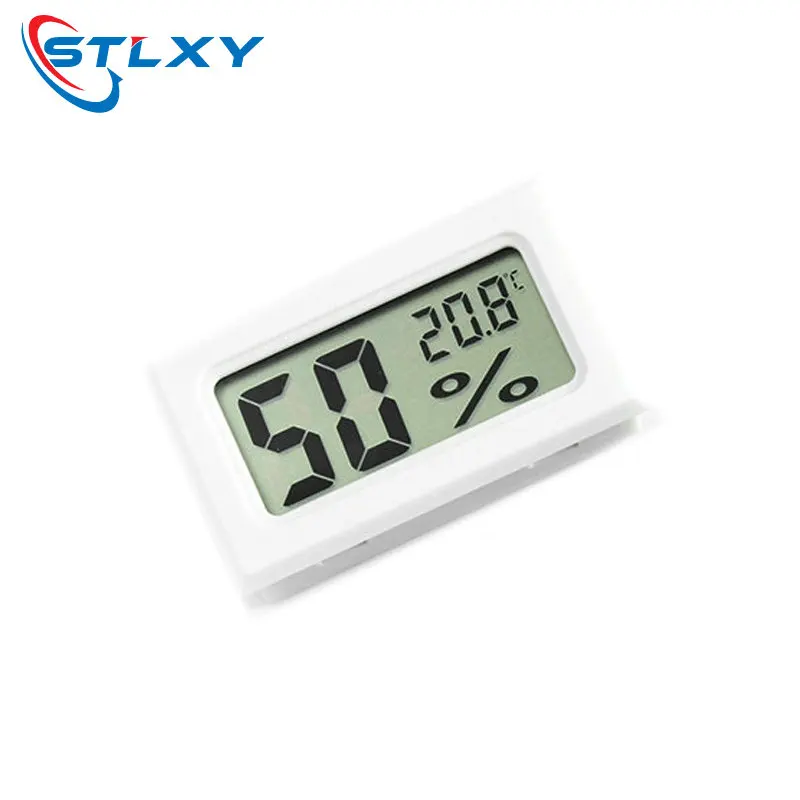 Mini LCD Digital Thermometer Hygrometer Thermostat Indoor Convenient Temperature Sensor Humidity Meter Gauge Instruments Probe