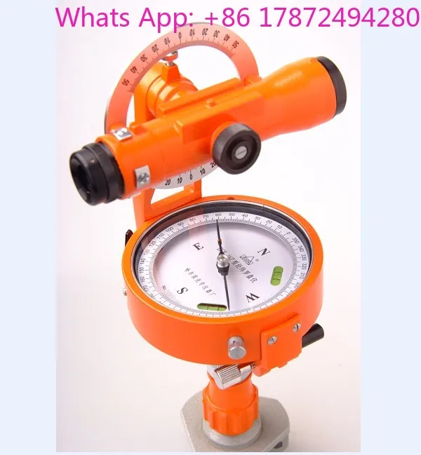 

DQL-16Z Forest Surveying Compass – Aluminum Metal with 16X Telescope & Tripod