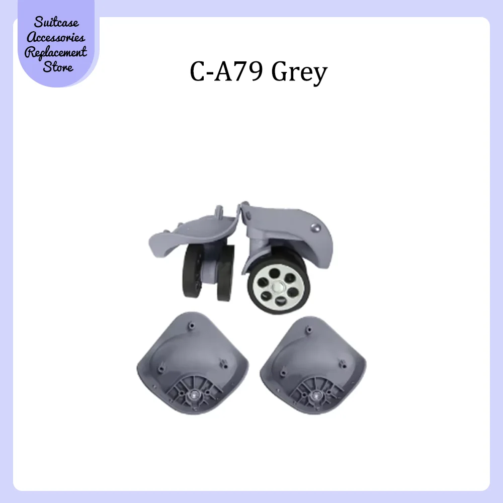 C-A79 Universal Wheel Replacement Suitcase Smooth Silent Shock Absorbing Durable Convenient Wheel Accessories Caster Wheels