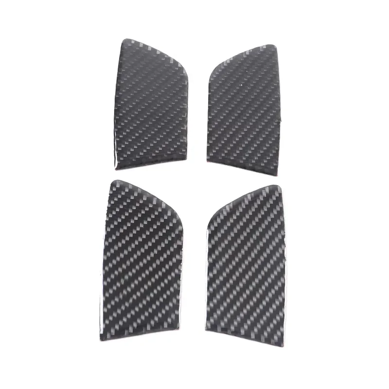 For Nissan Titan 2016-2023 Soft Carbon Fiber Car Inner Door Handle Bowl Frame Cover Trim Sticker Car Accessories