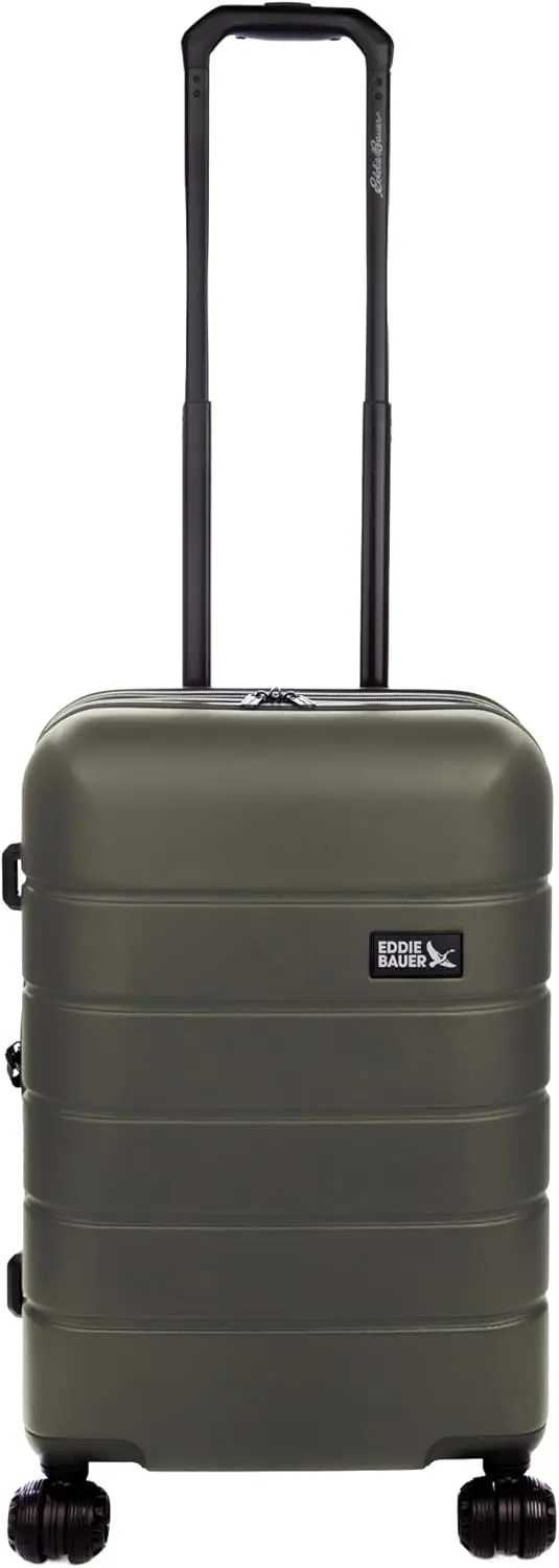 Bagagem Leve Expansível Glacier, Rodas Spinner, Viagem Essentials, Swing, 22 ", Carry-On, Hardside, Durável