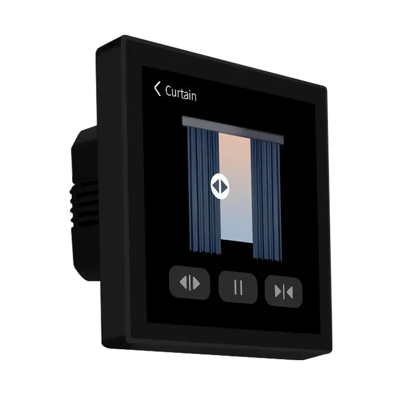 

Smart Home Linux 4 Inch EU Type Smart Inwall Multifunction Central Control Panel With Multi Zigbee Ble Gateway