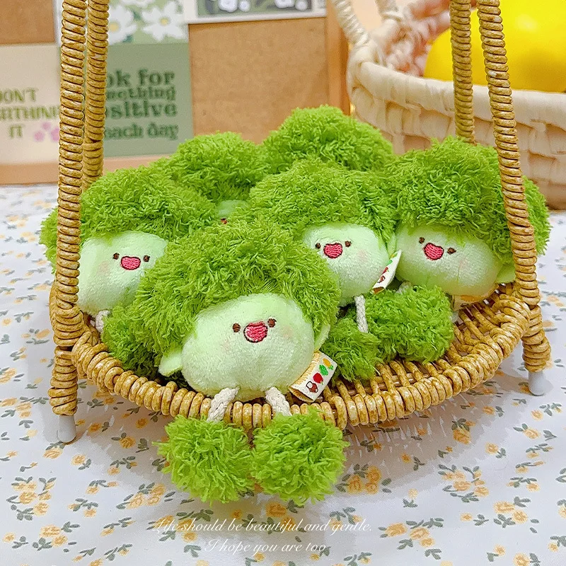 

Новый счастливый мини-овощный плюшевый кулон, милый рюкзак, брелок, кулон, маленький подарок