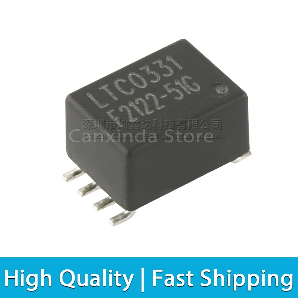 

5pcs SMT LTC0331-51R Multi Winding Turns Ratio 2:2:1 1500VAC High Isolator Isolation Signal Pulse Transformer