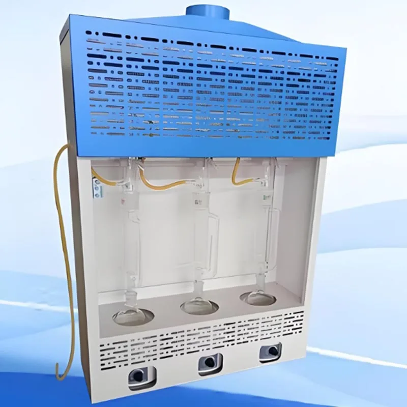 Waterproofing Membrane Soluble Matter Content Analyzer Fully Automatic Triple Unit Soxhlet Extractor 500mL Extraction Thimble