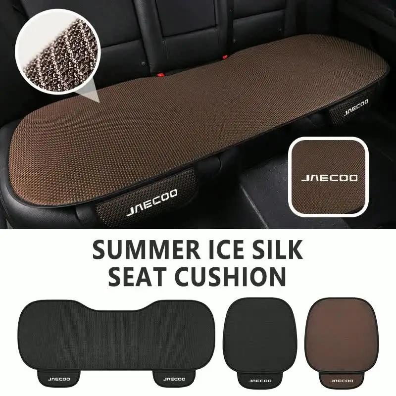 Ice Silk Car Seat Pad Universal Auto Anti-Slip Seat Cover Protector For JAECOO J7 J8 Omoda C9 AWD