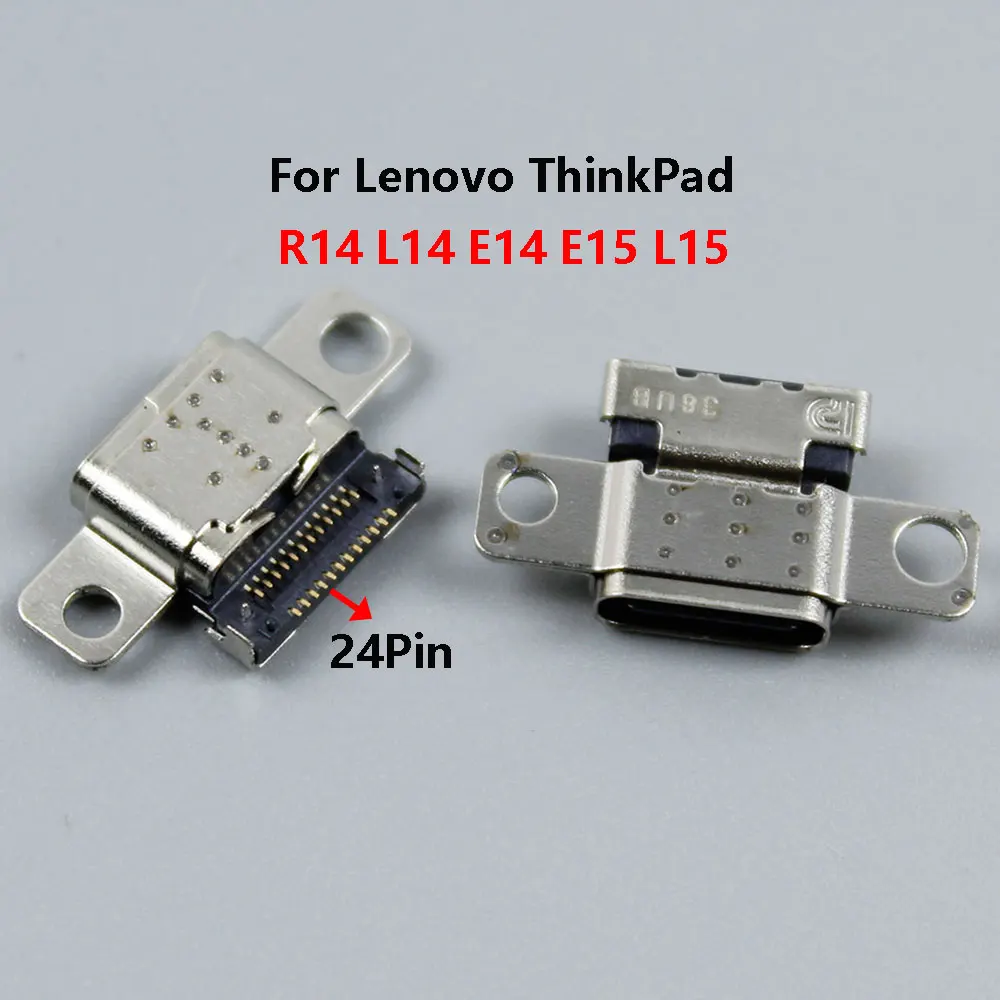 1PC USB Type-C 24Pin Female Charging Port For Lenovo ThinkPad R14 L14 E14 E15 L15 Gen2 Socket Power Jack Connector