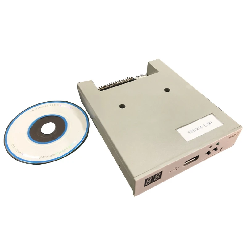 

USB Floppy Disk Reader Drive 34pin 3.5in External 1.44 FDD Diskette Drive for Electronic Plug＆Play No for Extra Drive