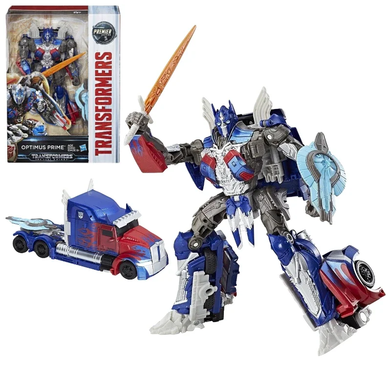 In stock Takara Tomy Transformers The Last Knight Voyager Class Optimus Prime Megatron Hound Grimlock Action Figure Robot