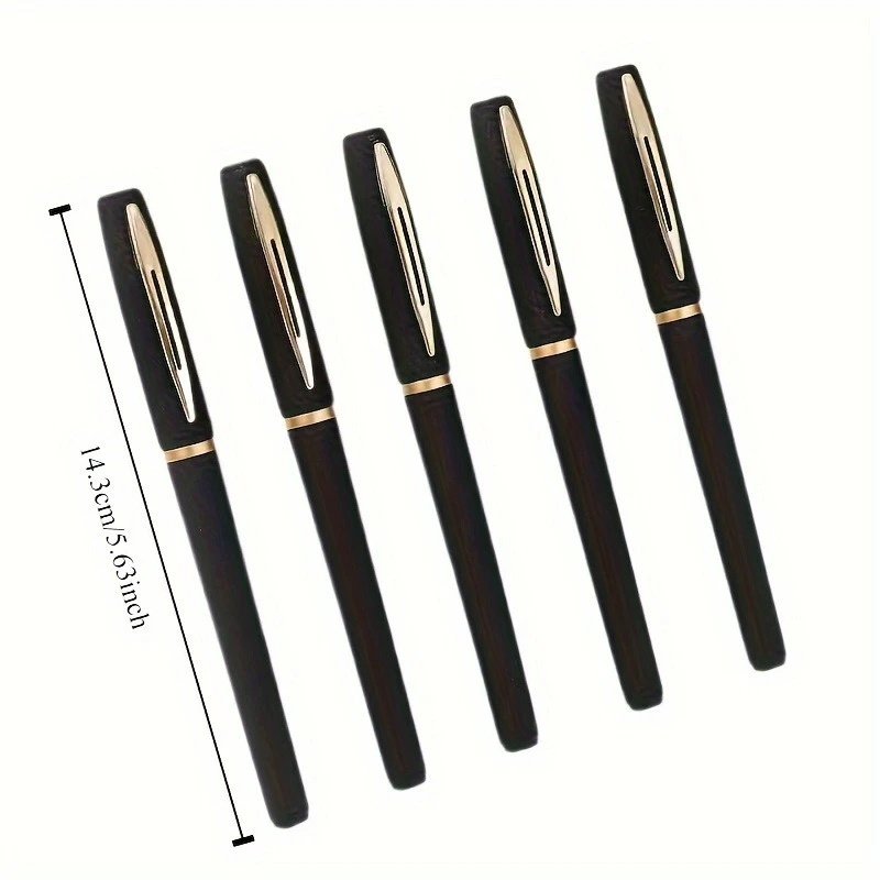 20pcs Plastic Medium Gel Pens for Business Large Capacity  Advertising Promotional Gifts School Hotel Conference Supplies