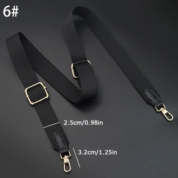 1pcs Women Adjustable Shoulder Messenger Bags Belt Black Color Bag Straps Crossbody Bag Strap Replacement Bag Part Accessories