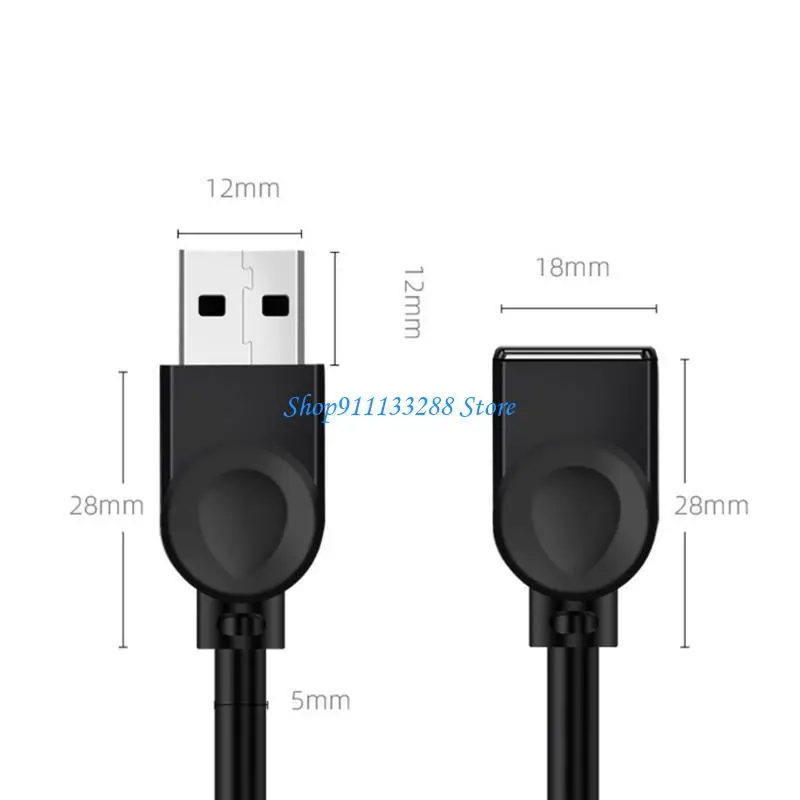 G88d High Speeding USB3.0 Câble d'extension 5 Gbit / Gbith