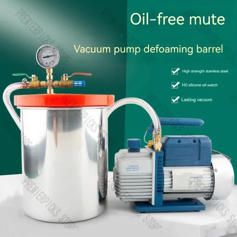 Vacuum Defoaming Bucket Ab Glue  Machine Stable Turnover Epoxy Resin Silicone Pump Tank