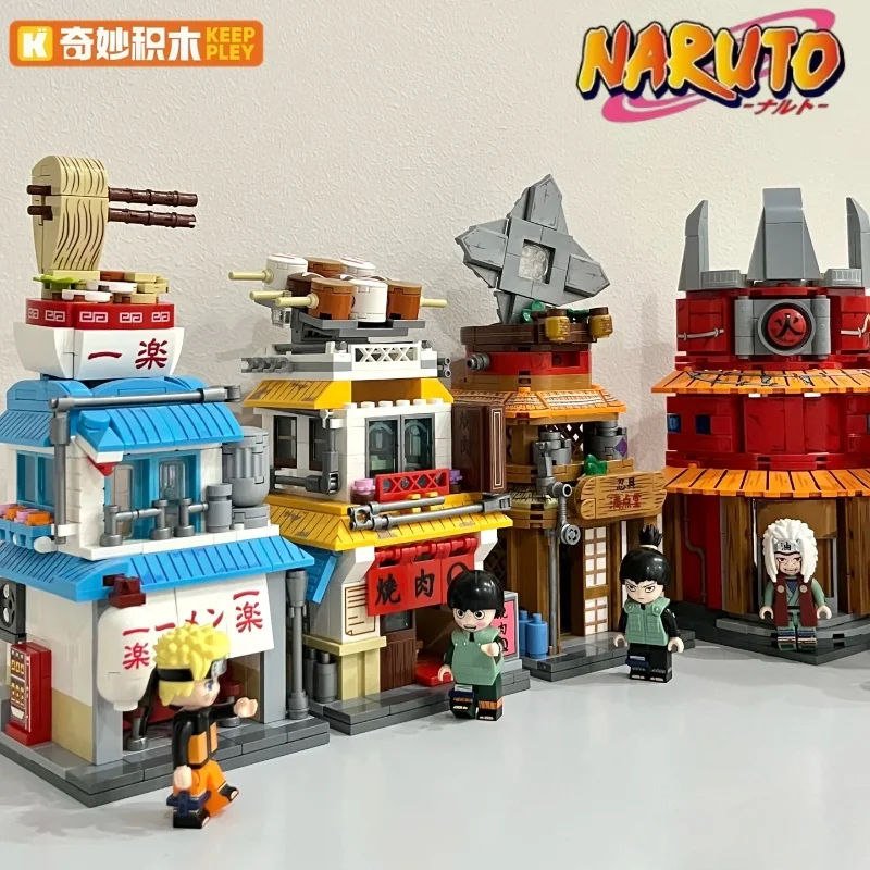 

Keeppley Naruto Series Building Blocks Anime Educational Assembly Toy Model Collect Desktop Decoration Children's Birthday Gift