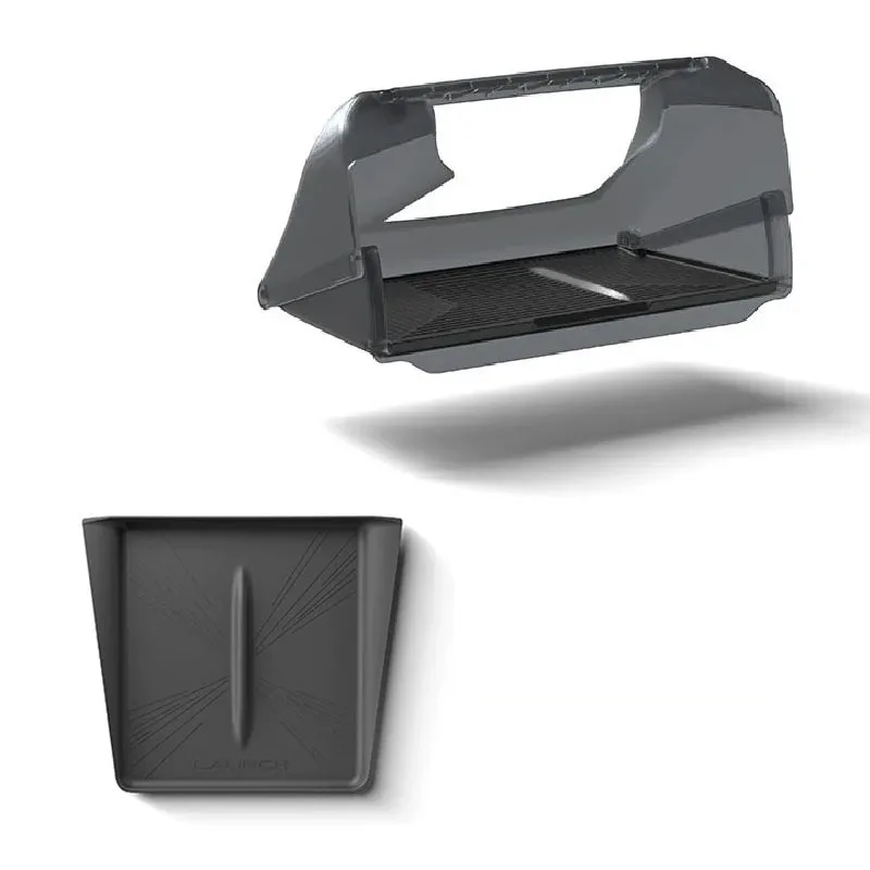 Boîte de rangement cachée sous écran pour Tesla modèle Y Juniper 2025 LHD, plateau organisateur de Console centrale, tapis de chargement sans fil