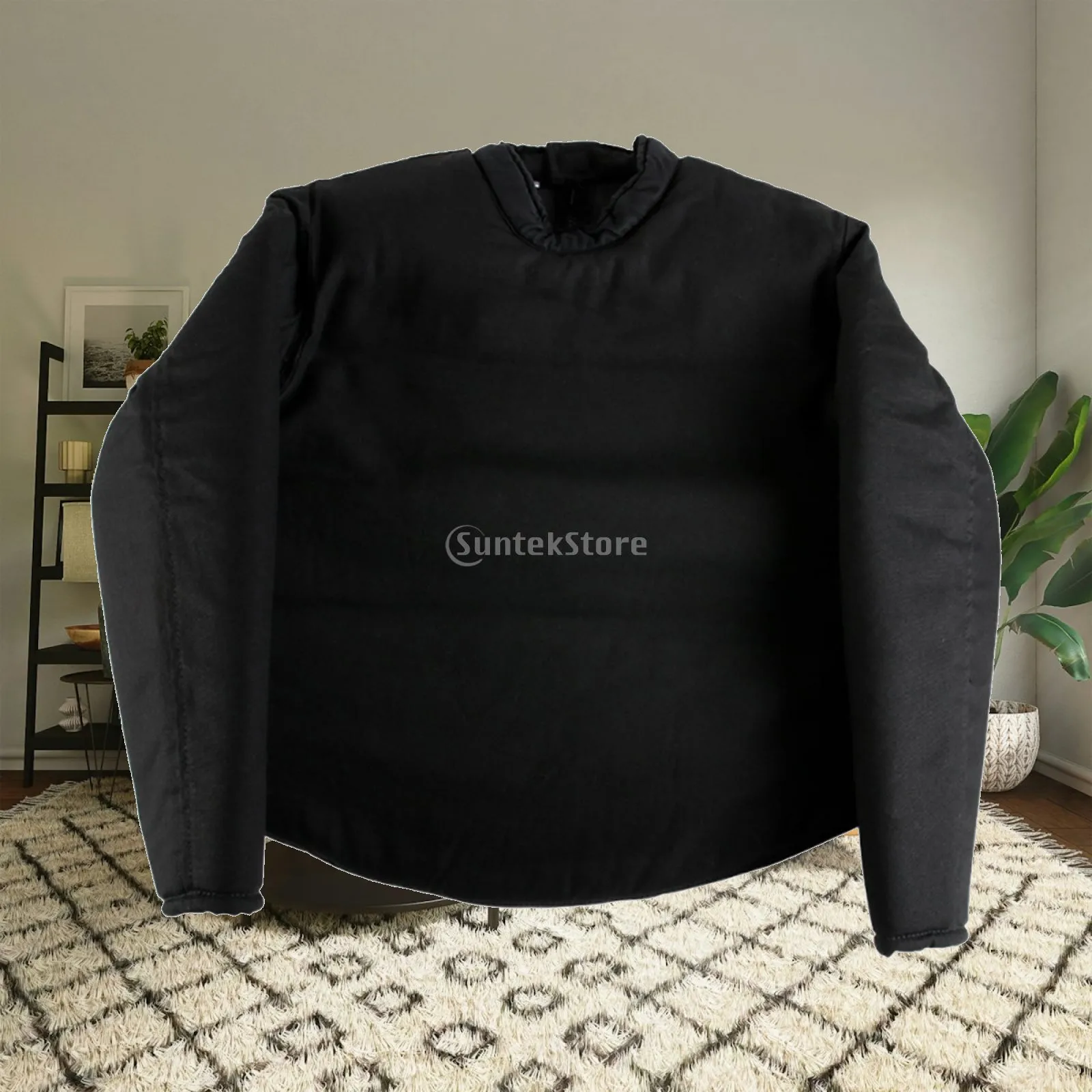 Fencing Tutor Vest Long Sleeve Canvas Jacket Athletic Practice Suit for Adults Daily Training