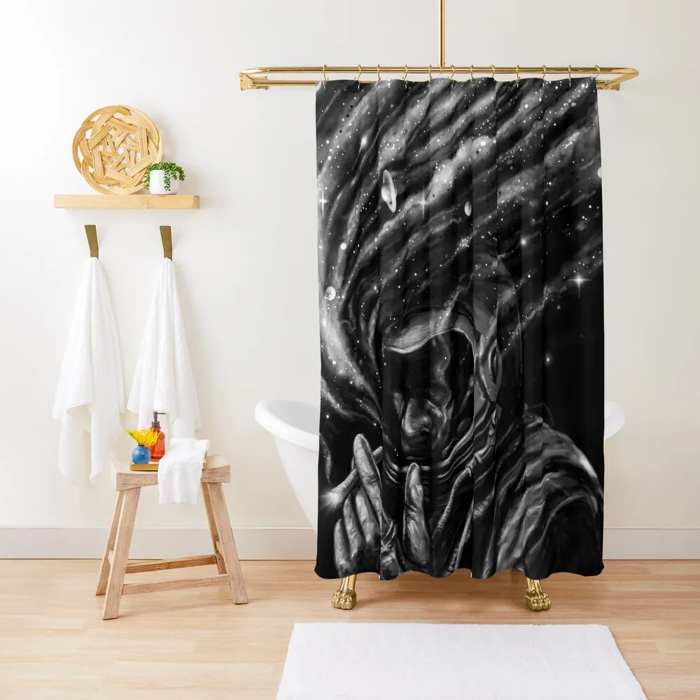 

Space Joint Shower Curtain Waterproof Bathroom Shower Sets For Fabric For Curtain