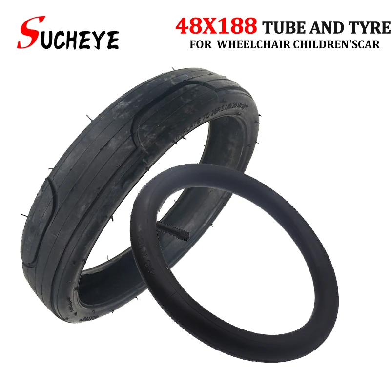 9inch 48x188 Inner Tube Outer Tyre For Children'S Tricycle Baby Carriage Durable And Wearproof Not Easy To Deform