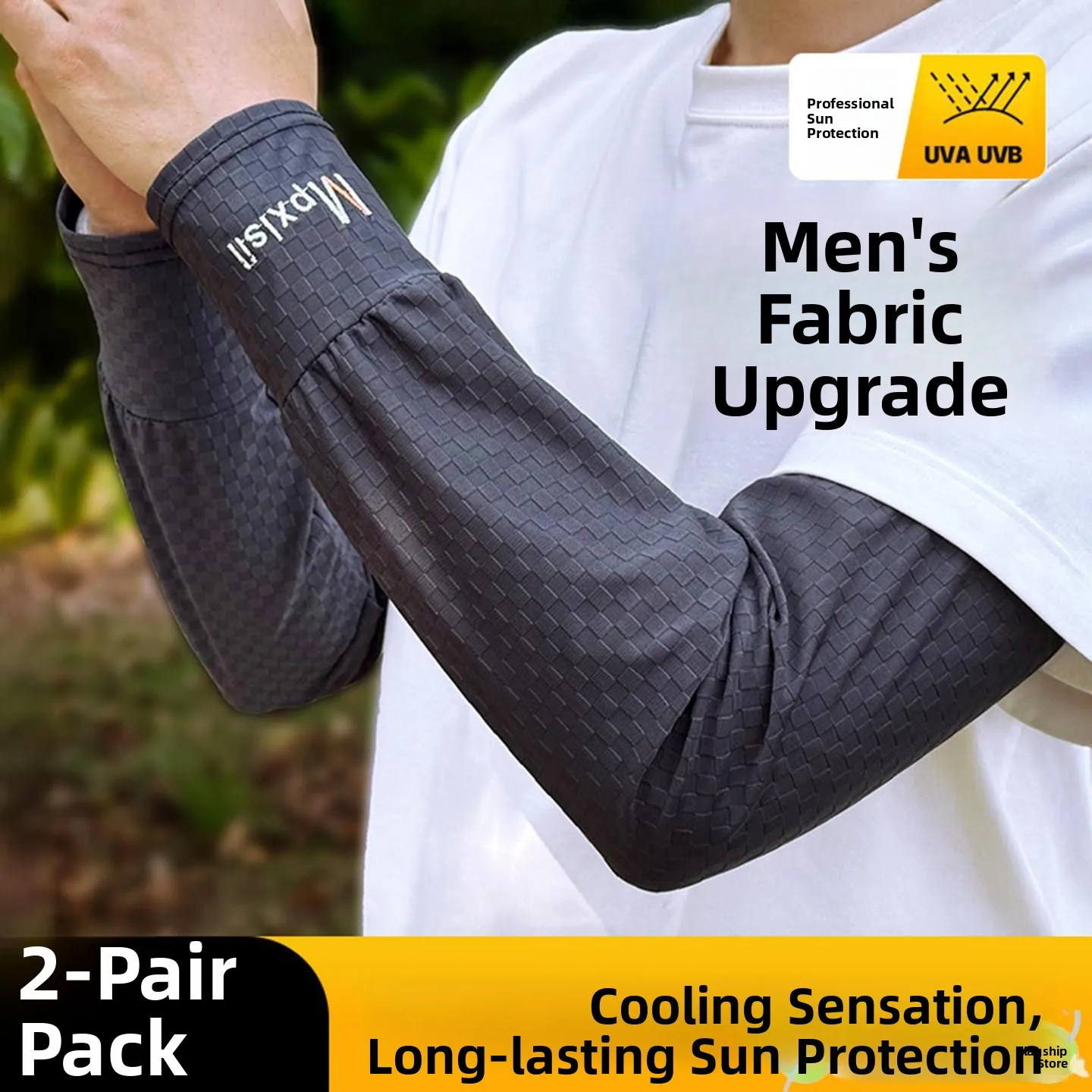 2026-new-ice-sleeve-men's-summer-loose-uv-protection-cycling-driving-arm-protector-ice-silk-sleeve-cover-anti-uv-sunscreen