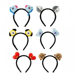 Błyszcząca śliczna Pora Hairband świąteczne akcesoria do włosów opaska na Halloween uszy Mickey Minnie uszy koncert pałąk