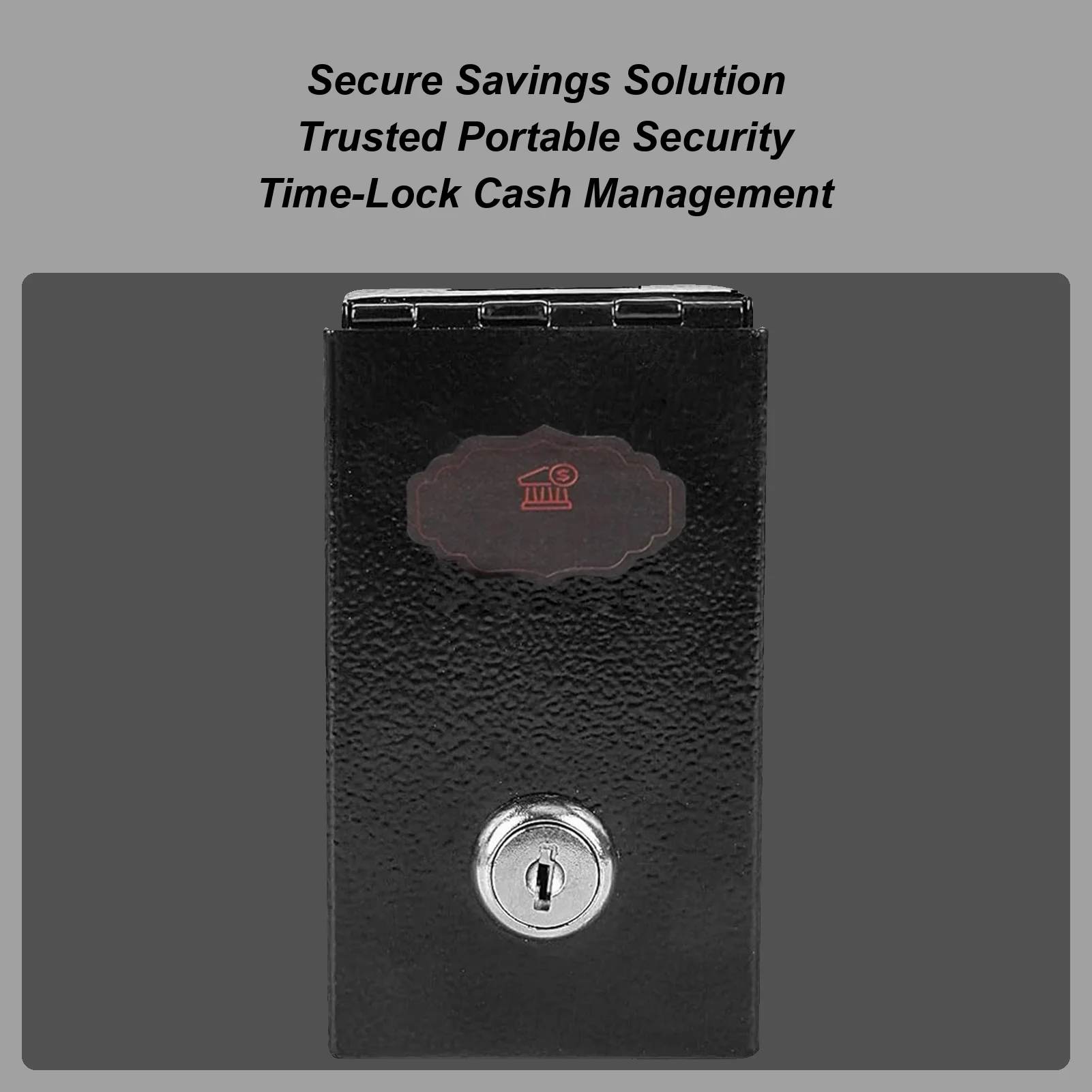 Caja de efectivo portátil, herramienta de juguete con etiqueta transparente, pequeña caja de dinero para niños y niñas, viaje, hogar, interior, Navidad, cumpleaños, oficina