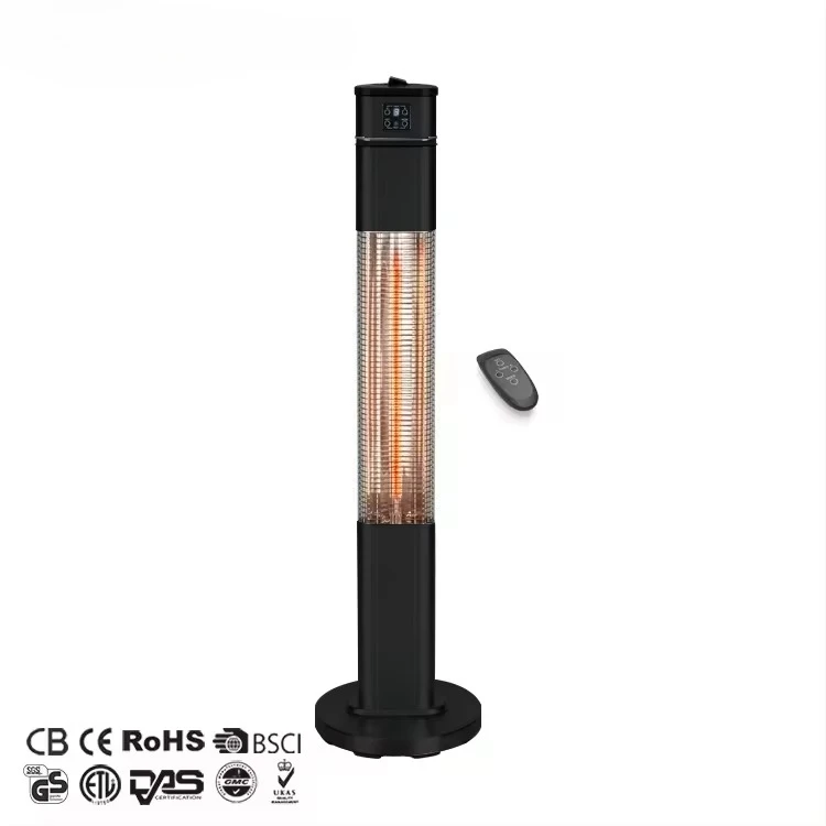 New Product Remote Control Heater 1600W Wholesales Infrared Carbon Fibre Patio Electric Outdoor Heater