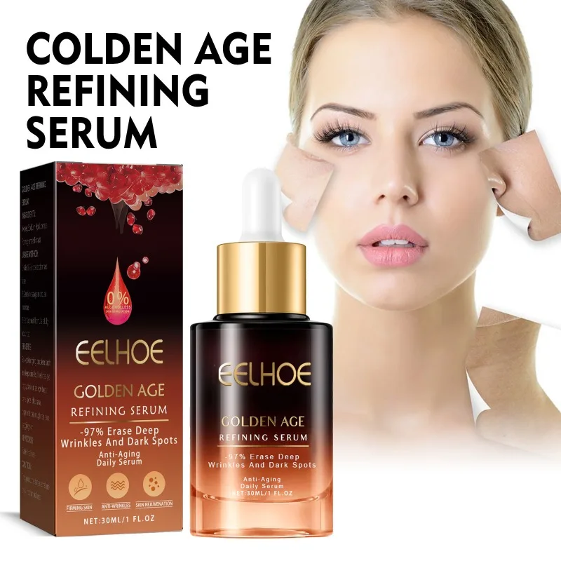 

Golden Age Serum Reduces Fine Lines Tightens Skin Provides Hydration And Moisture Nourishes Facial Essence