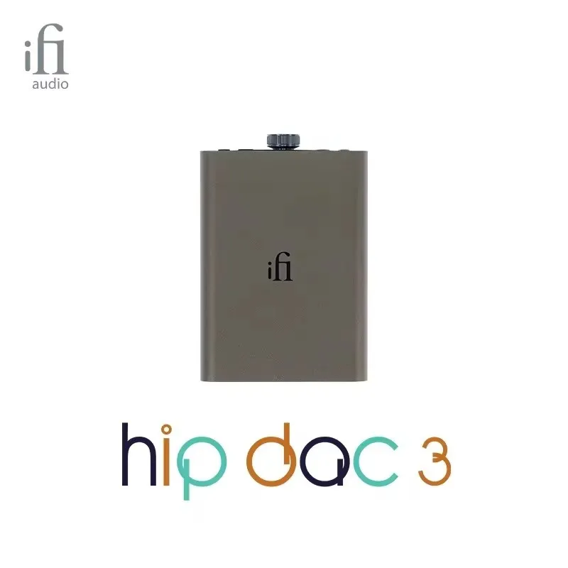 iFi hip dac 3 Portable USB DAC with Headphone Amplifier Decoder XMOS Hi-res DAC 3.5 4.4MM AMP Balanced TYPE-C MQA DSD PCM