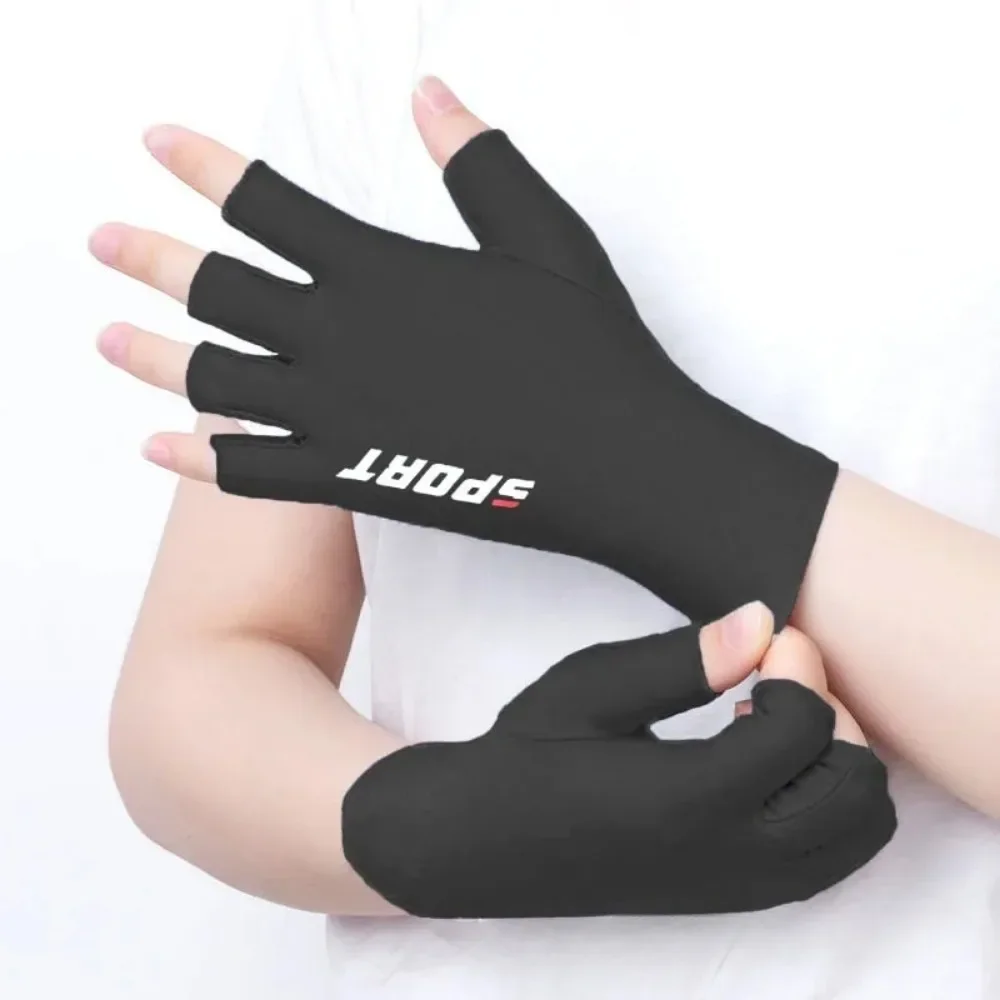 1 Pair Touchscreen Sports Gloves - UV Protection, Anti-Slip Grip for Fishing, Motorcycle, Cycling & Outdoor Activities image 5