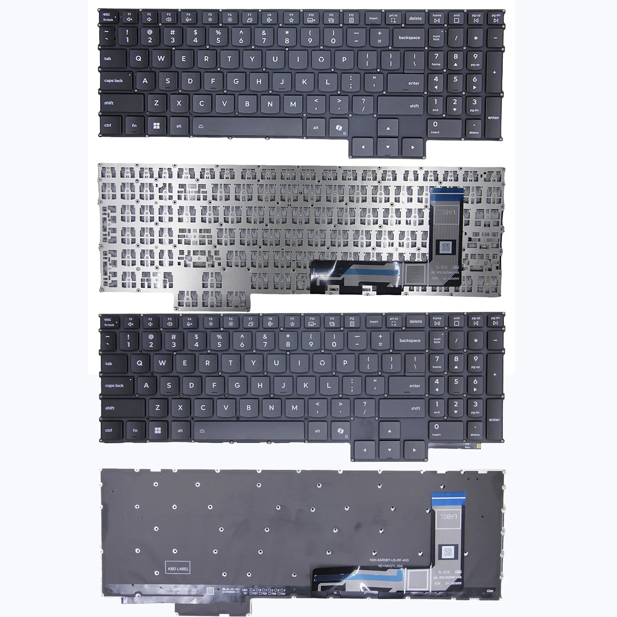 New Us Qwerty Keybo…
