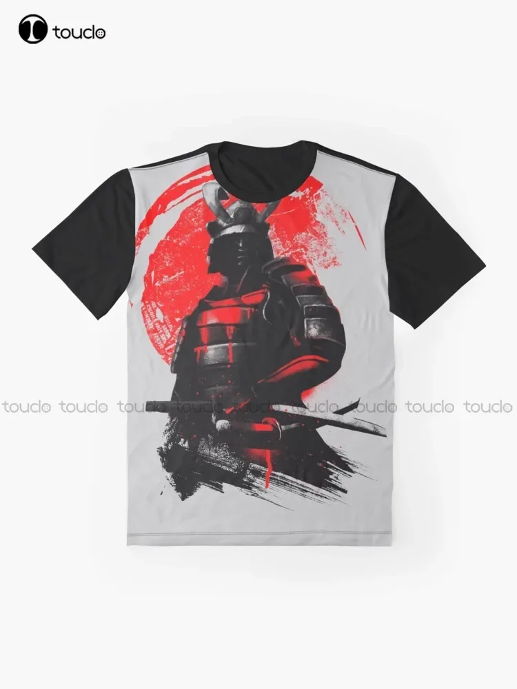 Samurai Warrior Graphic T-Shirt Digital Printing Tee Shirts Streetwear Xxs-5Xl New Popular Unisex Christmas Gift