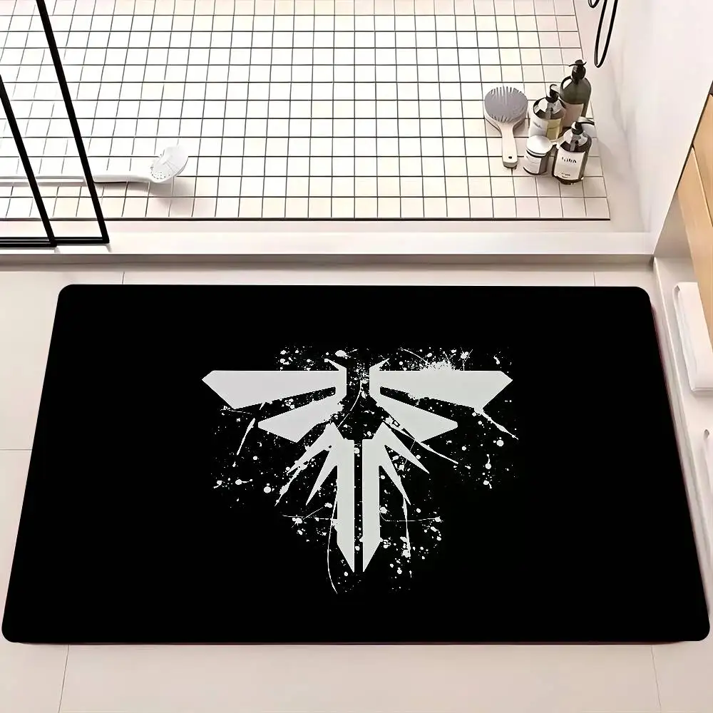 L-Last Of U-Us 2 E-EllieS LOGO حمام حصيرة غرفة الاطفال غرفة نوم الديكور شرفة المضادة للانزلاق ممسحة غرفة المعيشة Alfombra